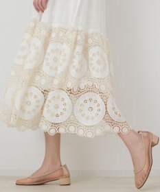 GRACE CONTINENTAL エンブロイダリーワンピース