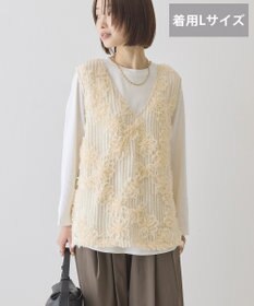 AMERICAN HOLIC 【選べる丈】Ｖネックレースベスト