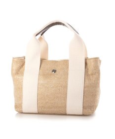 UNBILLION カシュカシュ cachecache / 雑材風テープハンドルパーテーショントート