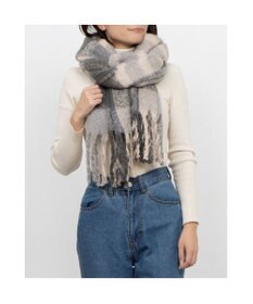 UNBILLION カシュネ cache nez / リサイクルポリニュートラルカラーチェックストール