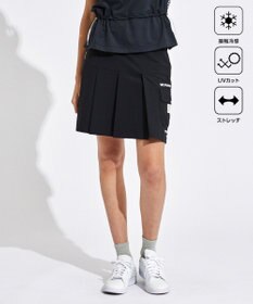 PW CIRCULUS 【UVカット / 接触冷感 / 伸縮性抜群】【WOMEN】フロントプリーツ ゴルフウェア レディース