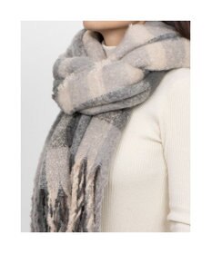 UNBILLION カシュネ cache nez / リサイクルポリニュートラルカラーチェックストール