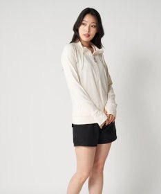 OP／FILA 【FILA】ラッシュガードブロックメッシュ スタンドカラージャケット