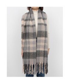 UNBILLION カシュネ cache nez / リサイクルポリニュートラルカラーチェックストール