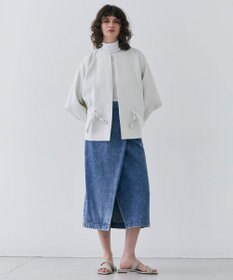 BEIGE， 【洗える・VERY3月号掲載】PORDIC / ノーカラードルマンジャケット