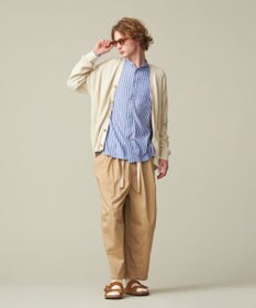 J.PRESS YORK STREET 【UNISEX】Vネックコットン カーディガン