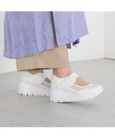 ing <ing>【WEB限定】厚底メッシュストラップスニーカー