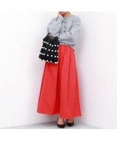 UNBILLION カカトゥ kakatoo / パール風ビーズ編み込メッシュバッグ