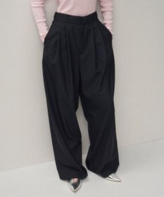 ATON WOOL TROPICAL | ワイドイージーパンツ