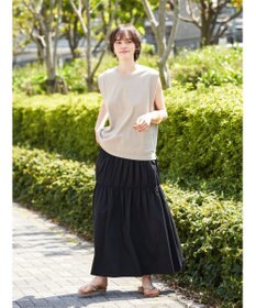 AMERICAN HOLIC ショルダータックノースリーブプルオーバー