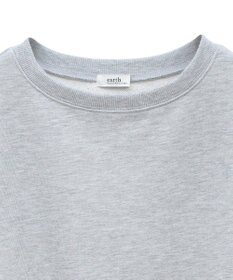 earth music&ecology 異素材ドッキングスウェット
