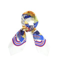 Marca ＜秋の新作！＞【 Marcaオリジナル】ボヤージュ 大判 シルクツイル スカーフ