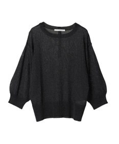 Green Parks ・ＥＬＥＮＣＡＲＥ　ＤＵＥバックパールシアー５分ニット