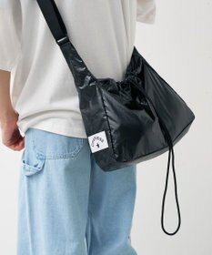 WEGO 【CONVERSE/ユニセックス着用ITEM】別注CONVERSEドローコードショルダーバッグ