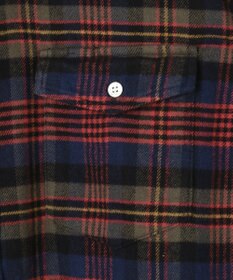 J.PRESS MEN マルチチェックコットンネルシャツ