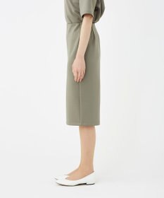 KASHIYAMA 【抗菌繊維】スタイリッシュジャージー ロングスカート