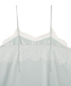 AMERICAN HOLIC レースサテンキャミワンピース