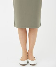 KASHIYAMA 【抗菌繊維】スタイリッシュジャージー ロングスカート