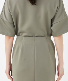 KASHIYAMA 【抗菌繊維】スタイリッシュジャージー ロングスカート