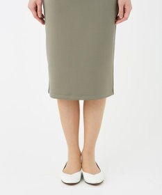 KASHIYAMA 【抗菌繊維】スタイリッシュジャージー ロングスカート