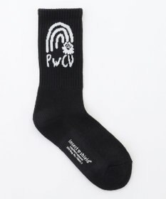 PW CIRCULUS 【虫よけ加工】【WOMEN】P-MOF ソックス ミドル丈 ゴルフウェア レディース