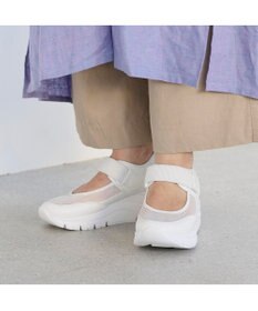 ing <ing>【WEB限定】厚底メッシュストラップスニーカー