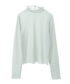 earth music&ecology シアーラメハイネックプルオーバー