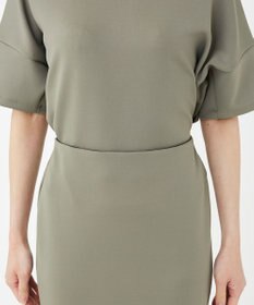 KASHIYAMA 【抗菌繊維】スタイリッシュジャージー ロングスカート