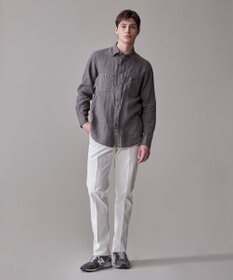 J.PRESS MEN 【洗える】リネントロピカル シャツ / レギュラー