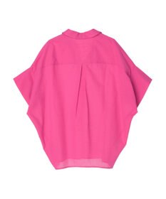 Green Parks 綿麻混スキッパーシャツ