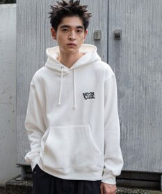 WEGO 【裏起毛/ユニセックス着用ITEM】リラックスフィットグラフィックパーカー