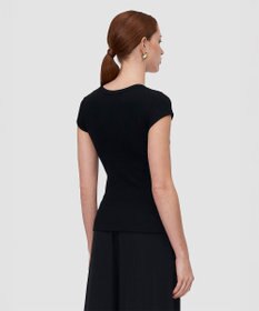 JOSEPH コットンリブ　トップ