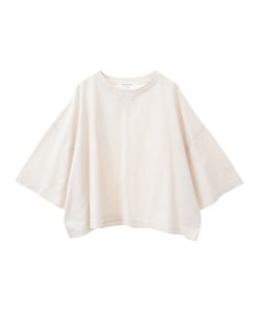 AMERICAN HOLIC ピグメント加工ミニ裏毛半袖プルオーバー