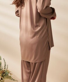 OP／FILA 【FILA】犬や猫の毛がつきにくいルームウェア上下セット/長袖