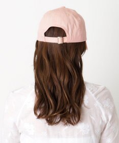 MOONBAT PAUL&JOE ACCESSOIRES(ポール&ジョー）ロゴ入り 深キャップ 帽子 ネコチャーム付 UVカット