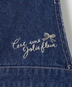 ANY KIDS デニムジャンパースカート