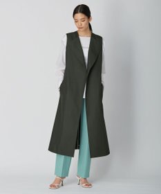 ICB 【洗える】テンセルコットンローン スクエアネックブラウス