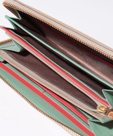 LANVIN en Bleu リュクサンブールカラー ラウンド長財布