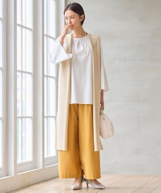 自由区 S 【洗える】エッセンシャルポンチクルーネック カットソー