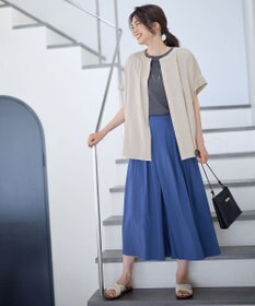 ANY フレンチリネンシャツブラウス