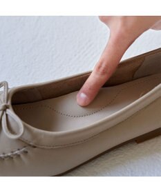 ing <ing>リボンモカシンシューズ