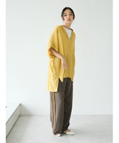 CRAFT STANDARD BOUTIQUE ヴィンテージボイルミルフィーユ襟付きシャツチュニック