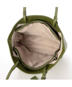 UNBILLION アトランタ ATLANTA / 牛革ハトメあおりトートL