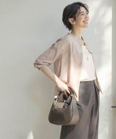 J.PRESS LADIES 【洗える】テトロンレーヨンマンスローン ブラウス