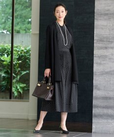 自由区 L 【ご好評につき追加生産・セットアップ対応・洗える】ライトサテンプリーツ スカート