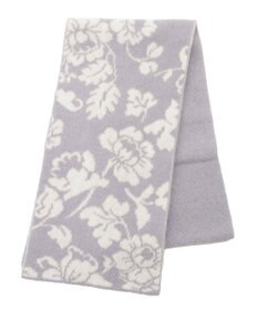 MOONBAT mila schon カシミヤ100%ジャカードプチマフラー