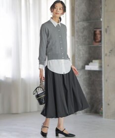 組曲 【先行予約】アトランダムビジューボタンカーディガン