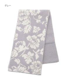 MOONBAT mila schon カシミヤ100%ジャカードプチマフラー