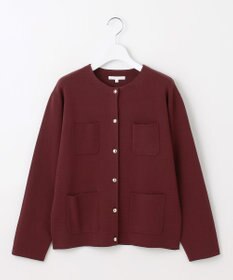 自由区 S レーヨンストレッチ カーディガン