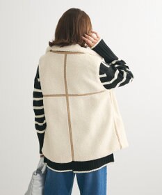 Green Parks スタンドカラーボアＺＩＰベスト